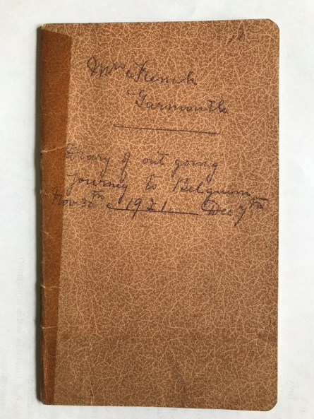 The Diary In Which Elizabeth French Recorded Her Experiences During Her Pilgrimage.
