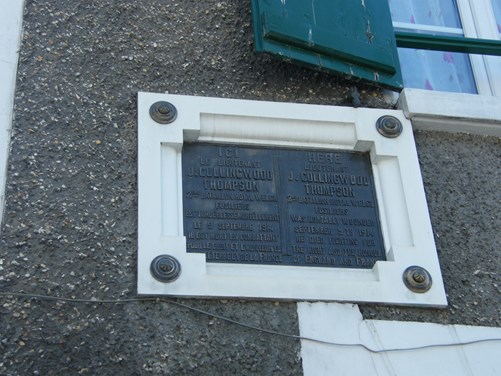 Edward James Vibart Collingwood Thompson Wall Memorial