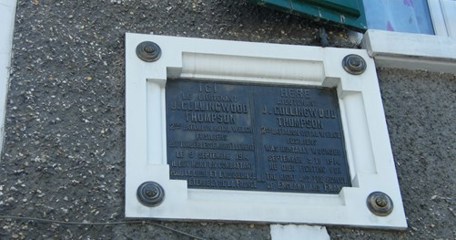 Edward James Vibart Collingwood Thompson Wall Memorial