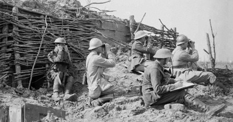 British And French Artillery Observers Battle Of Langemarck, 1917
