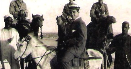 Teenager Eric Duckworth Is Pictured Larking In Civilian Outfit And Boater Astride A Donkey In Egypt.