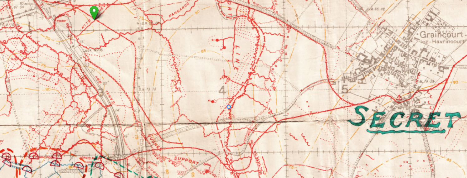 Trenches In K3a, November 1917