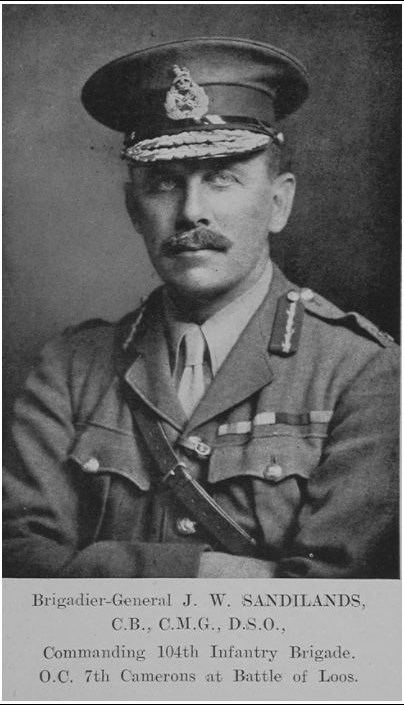 Brigadier General J W Sandilands