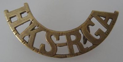 HK&SRA Shoulder Badge
