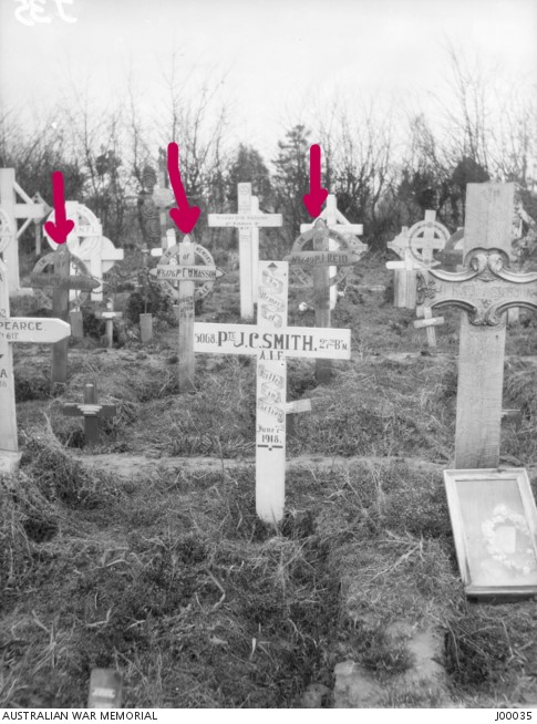Graves Of Maxwell Masson Reid Marked