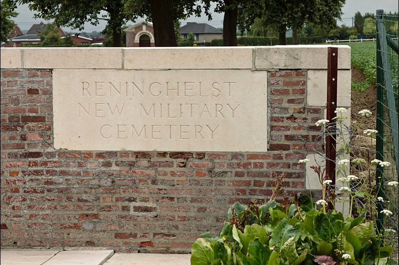 Reninghelst New Military Cemetery Where Capt Davidson Is Buried.