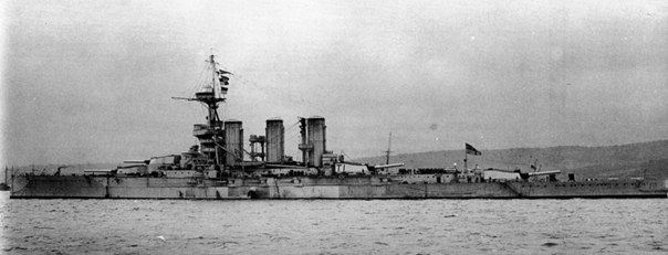 HMS Tiger Later In The War.
