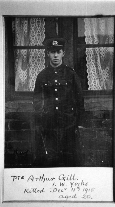 Private Arthur Gill.