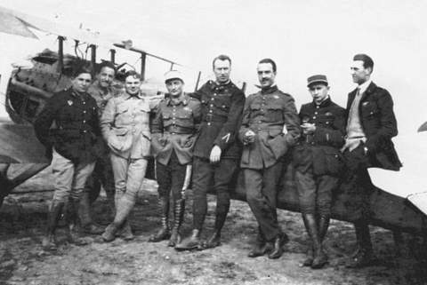 Pilots From Escadrille