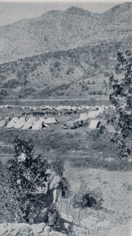 Dunsterforce camp at Hamadan