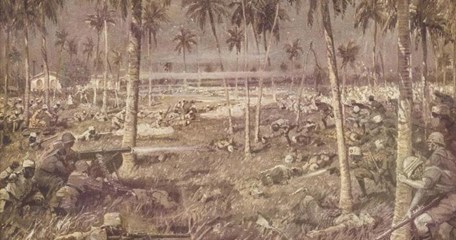 Battle Of Tanga By Martin Frost (1875 1927)