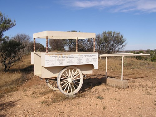 Broken Hill Ice Cream Cart