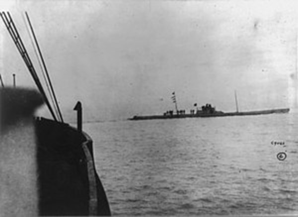 U 36 Pictured In April 1915