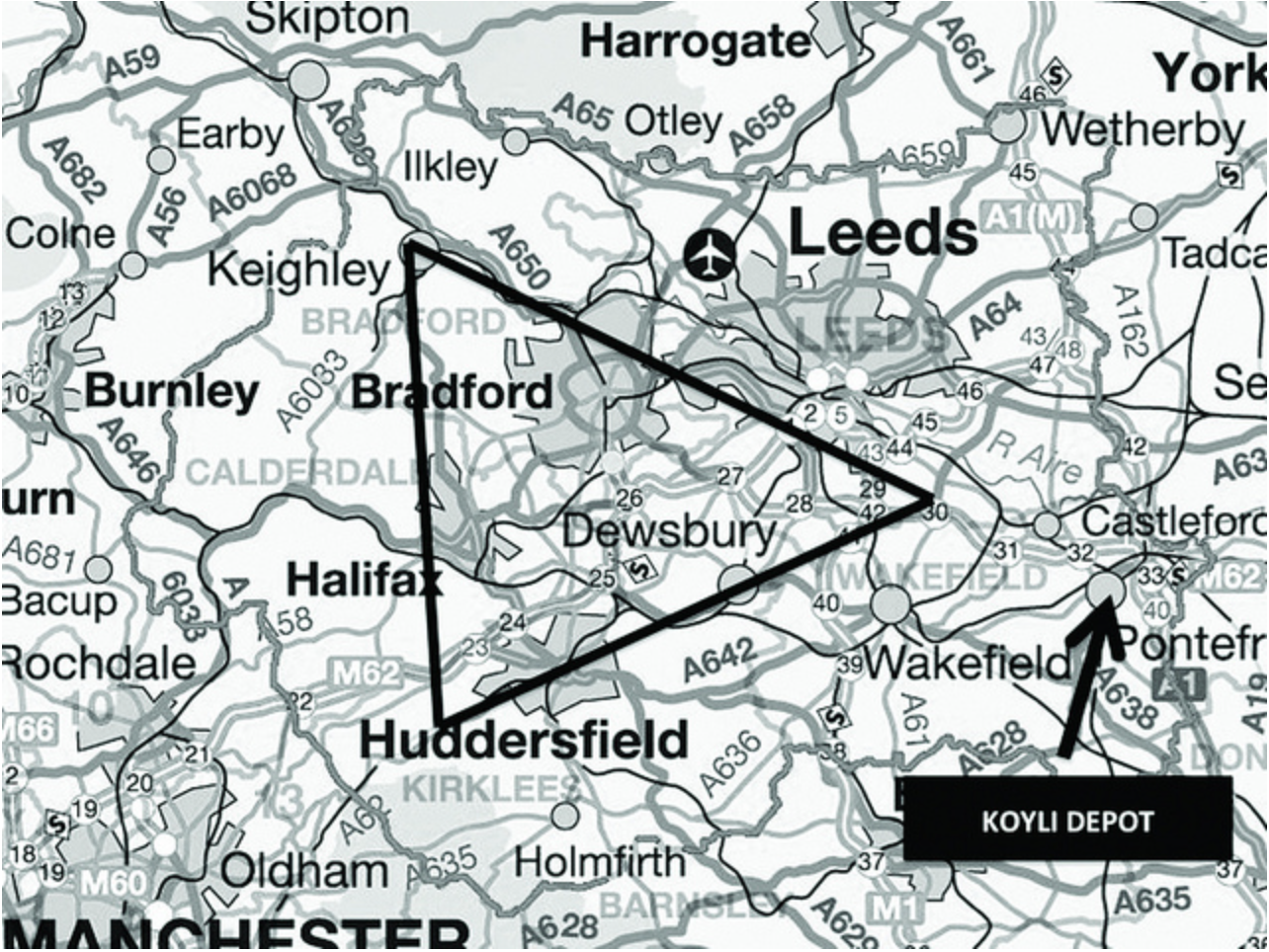 The West Riding Of Yorkshire And The Recruitment Area For The Draft
